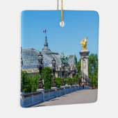 Pont Alexandre III und Grand Palais, Paris, Frankr Keramikornament (Rechts)
