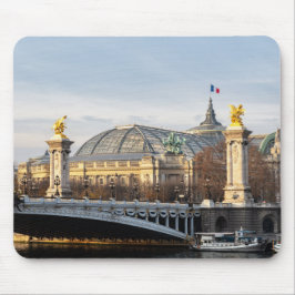 Pont Alexandre III und Grand Palais zur goldenen S Mousepad