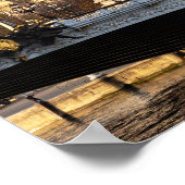 Pont Alexandre III und Grand Palais zur goldenen S Poster (Ecke)