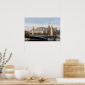 Pont Alexandre III und Grand Palais zur goldenen S Poster (Küche)