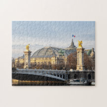 Pont Alexandre III und Grand Palais zur goldenen S