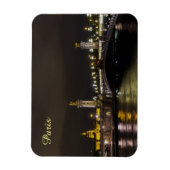 Pont Alexandre III. und Nachtgültig Magnet (Vertikal)
