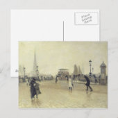 Pont Corneille, Rouen, 1891 Postkarte (Vorne/Hinten)