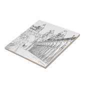 Pont de Bir-Hakeim - Paris, Frankreich Fliese (Seite)