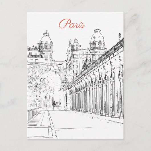 Pont de Bir-Hakeim über Seine - Paris, Frankreich Postkarte (Vorderseite)