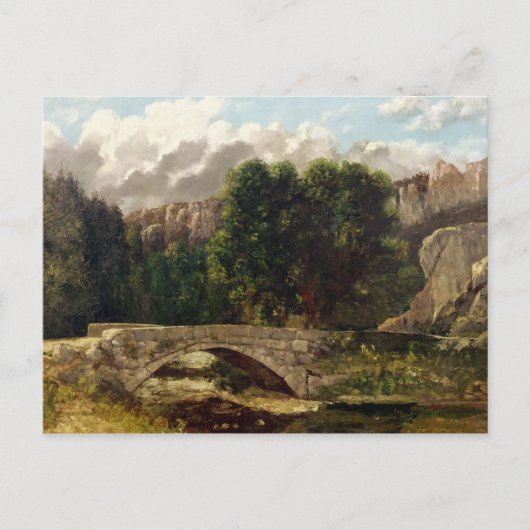 Pont de Fleurie, Schweiz, 1873 Postkarte (Vorderseite)