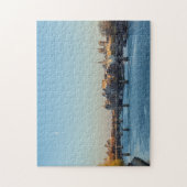 Pont des Arts and ile de la Cite - Paris, Frankrei Puzzle (Vertikal)