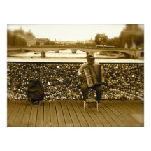 Pont des Arts: Die Liebe Lock Bridge, Paris
