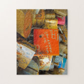 Pont des Arts Liebe Locks Paris. Puzzle (Vertikal)