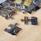 Pont des Arts Liebesschlösser Paris. Puzzle (Seite)