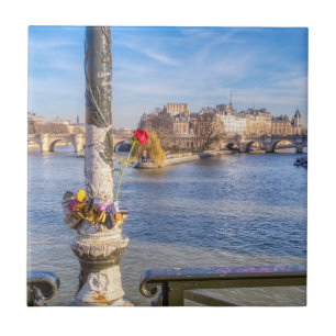 Pont des Arts on Valentine - Paris Fliese