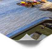 Pont des Arts on Valentine - Paris Poster (Ecke)