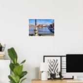 Pont des Arts on Valentine - Paris Poster (Heimbüro)