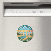 Pont du Gard Frankreich Magnet (In Situ (Geschirrspüler))