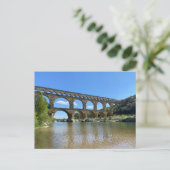 Pont du Gard, Frankreich Postkarte (Stehend Vorderseite)