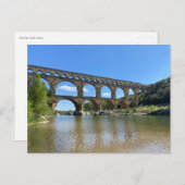 Pont du Gard, Frankreich Postkarte (Vorne/Hinten)