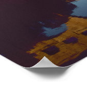 Pont du Gard, Gardon River, Gard, Languedoc Poster (Ecke)