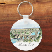 Pont Du Gard Schlüsselkette Schlüsselanhänger (Vorderseite)