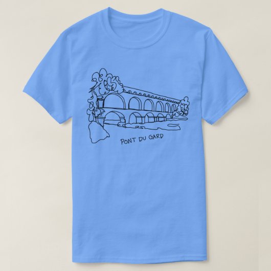 Pont du Gard T-Shirt (Design vorne)