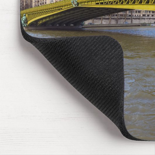 Pont Mirabeau über Seine - Paris Mousepad (Ecke)