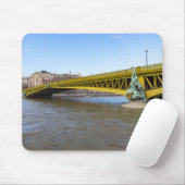 Pont Mirabeau über Seine - Paris Mousepad (Mit Mouse)