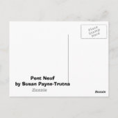 Pont Neu Postkarte (Rückseite)