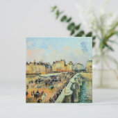 Pont Neuf, Nachmittag, Sonnenlicht Camille Pissarr (Stehend Vorderseite)