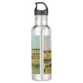 Pont Neuf, Nachmittag, Sonnenlicht Camille Pissarr Edelstahlflasche (Rückseite)