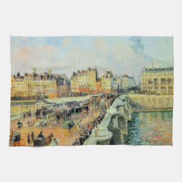 Pont Neuf, Nachmittag, Sonnenlicht Camille Pissarr Geschirrtuch