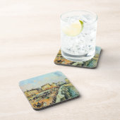 Pont Neuf, Nachmittag, Sonnenlicht Camille Pissarr Getränkeuntersetzer (Rechte Seite)