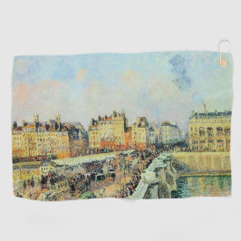Pont Neuf, Nachmittag, Sonnenlicht Camille Pissarr Golfhandtuch