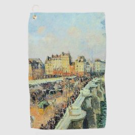 Pont Neuf, Nachmittag, Sonnenlicht Camille Pissarr Golfhandtuch