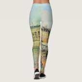 Pont Neuf, Nachmittag, Sonnenlicht Camille Pissarr Leggings (Rückseite)