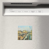 Pont Neuf, Nachmittag, Sonnenlicht Camille Pissarr Magnet (In Situ (Geschirrspüler))