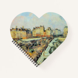 Pont Neuf, Nachmittag, Sonnenlicht Camille Pissarr Notizblock
