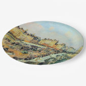 Pont Neuf, Nachmittag, Sonnenlicht Camille Pissarr Pappteller (Schrägansicht)