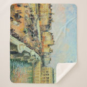 Pont Neuf, Nachmittag, Sonnenlicht Camille Pissarr Sherpadecke (Vorderseite)