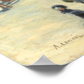 Pont Neuf, Paris - Auguste Renoir Kunst Poster (Ecke)