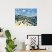 Pont Neuf, Paris - Auguste Renoir Kunst Poster (Heimbüro)