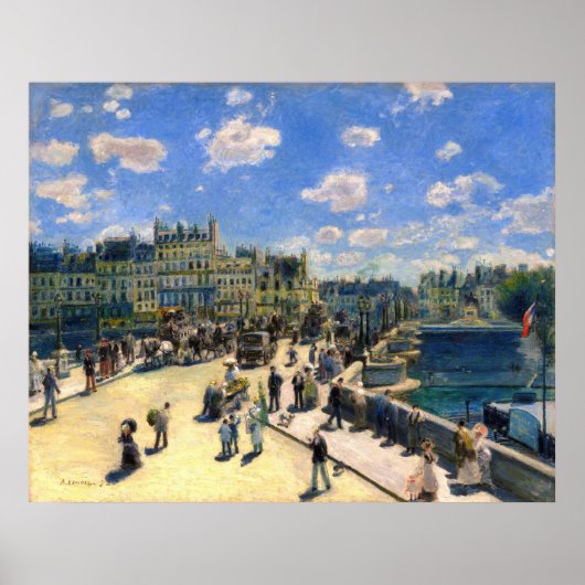 Pont Neuf, Paris Poster (Vorne)