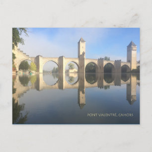 Pont Valentré, Cahor Postkarte