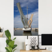 Pont y Ddraig Bridge Poster. Poster (Heimbüro)