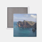 Ponta de São Lourenço, Madeira, Portugal Magnet (Vorderseite/Rückseite)