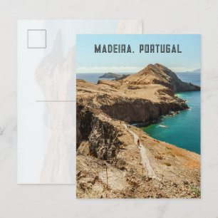 Ponta de São Lourenço Madeira Reise Postkarte