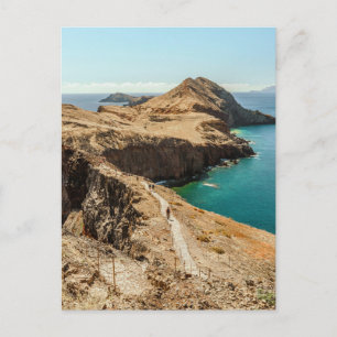 Ponta de São Lourenço Madeira Wanderweg Postkarte