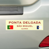 Ponta Delgada Autoaufkleber (Auf Auto)