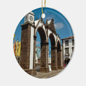 Ponta Delgada, Azoren Keramik Ornament (Links)