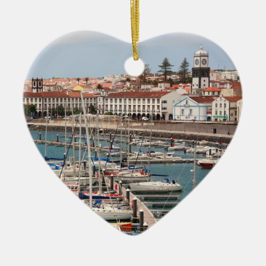 Ponta Delgada - Azoren Keramikornament (Vorne)