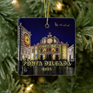 Ponta Delgada Azoren Landschaftliches Ornament