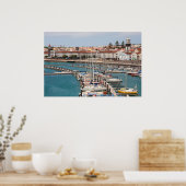 Ponta Delgada - Azoren Poster (Küche)